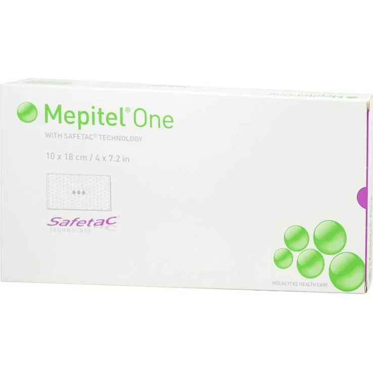 Mepitel One Silikon Netzverband 10x18cm, 10 St