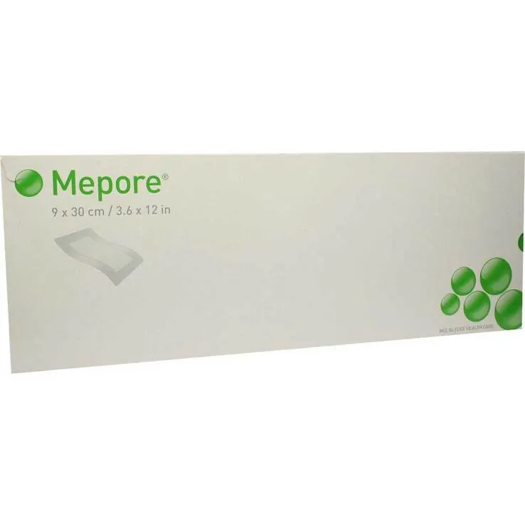 Mepore Wundverband 30x9 cm s, 30 St