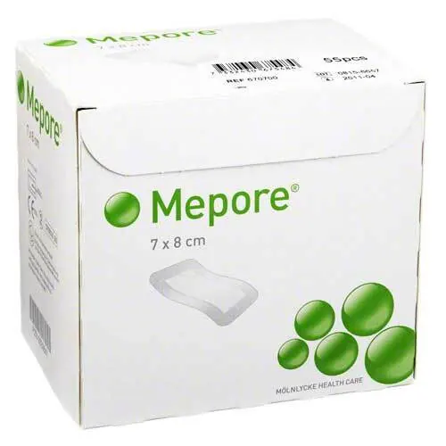Mepore Wundverband steril 7x8 cm, 55 St
