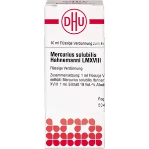 MERCURIUSSOLUBILISHahnemanniLMXVIIIDilution10ml