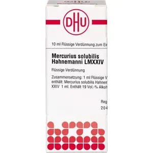 MERCURIUSSOLUBILISHahnemanniLMXXIVDilution10ml