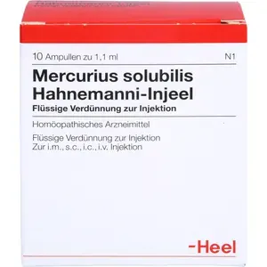 MERCURIUSSOLUBILISINJEELHahnemanniAmpullen10St