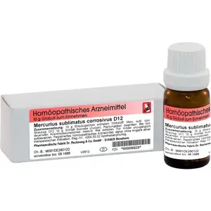 MERCURIUSSUBLIMATUScorrosivusD12Globuli10g