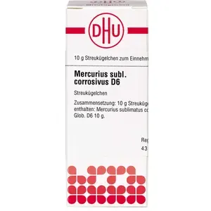 MERCURIUSSUBLIMATUScorrosivusD6Globuli10g