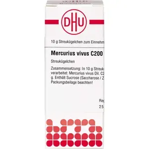 MERCURIUSVIVUSC200Globuli10g