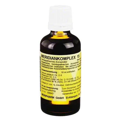Meridiankomplex 15 Mischung, 50 ml