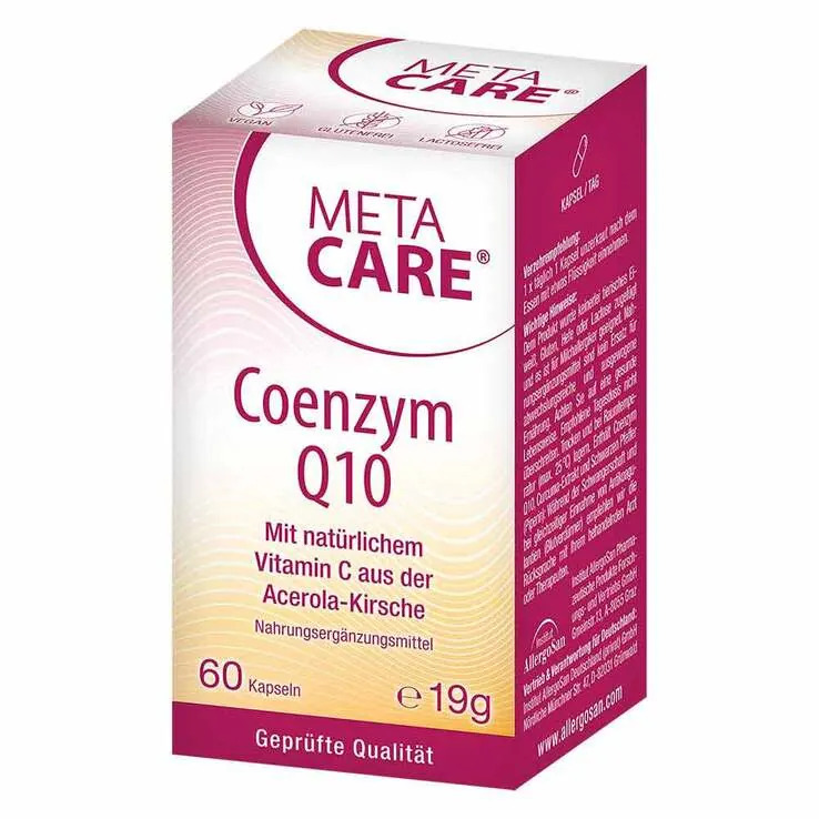 Meta Care Coenzym Q10 Kapseln, 60 St