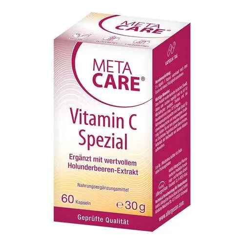 META-CARE Vitamin C spezial Kapseln, 60 St
