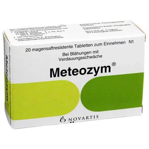 Meteozym Filmtabletten, 20 St