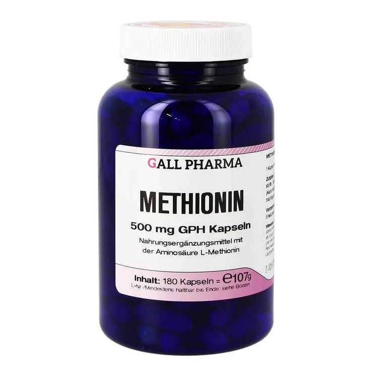 Methionin 500 mg GPH Kapseln, 180 St