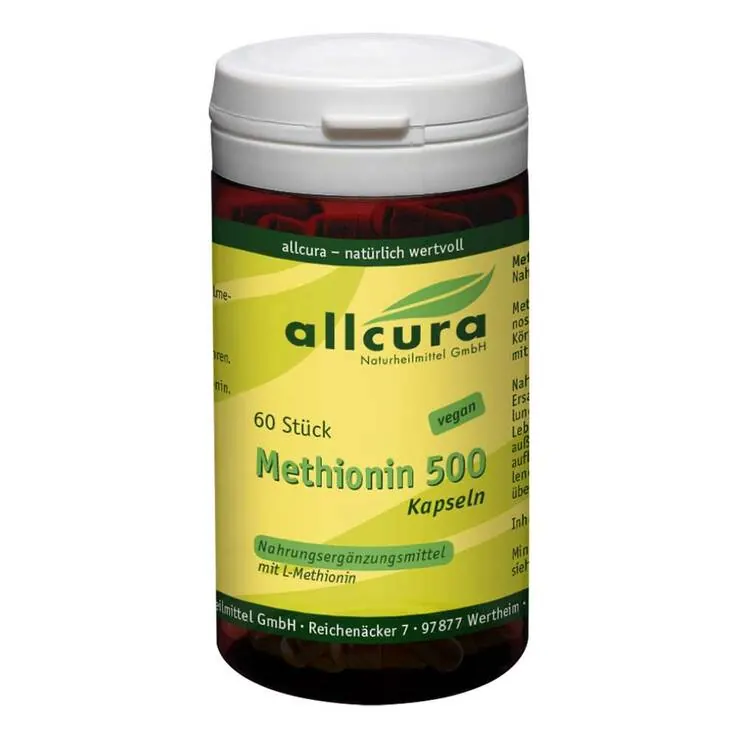 Methionin 500 mg Kapseln, 60 St