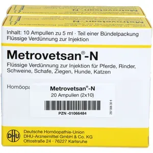 METROVETSANNInjektionslösungvet.20X5ml