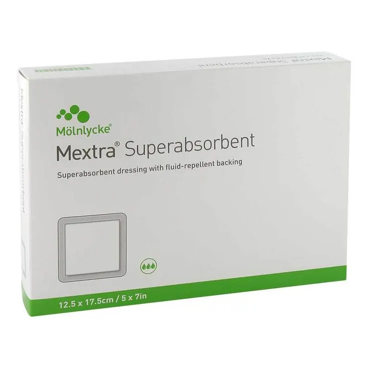 Mextra Superabsorbent Verband 12,5x17,5 cm, 10 St