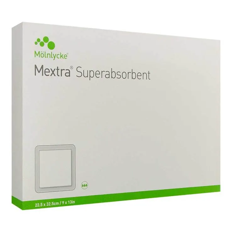 Mextra Superabsorbent Verband 22,5x32,5 cm, 10 St
