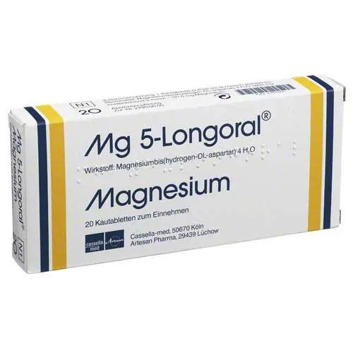 MG 5 Longoral Kautabletten, 20 St