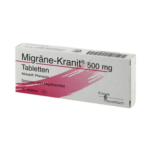 Migräne Kranit 500 mg Tabletten, 10 St