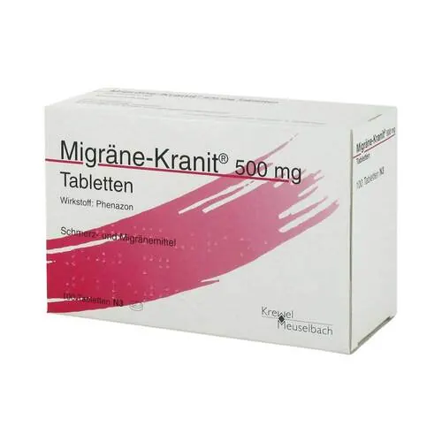 Migräne Kranit 500 mg Tabletten, 100 St