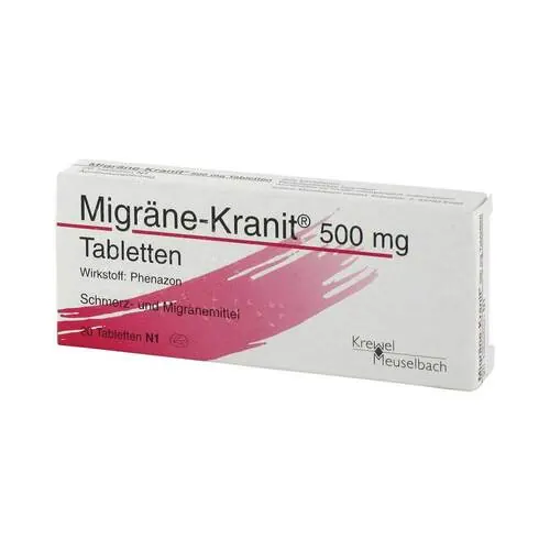 Migräne Kranit 500 mg Tabletten, 20 St