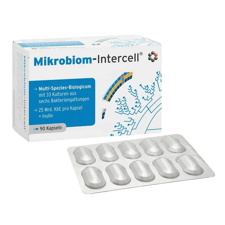 Mikrobiom-Intercell Hartkapseln, 90 St
