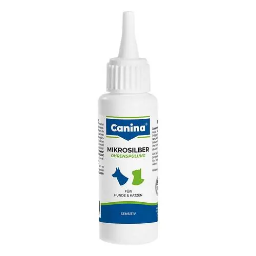 Mikrosilber Ohrenspülung vet. (für Tiere), 100 ml