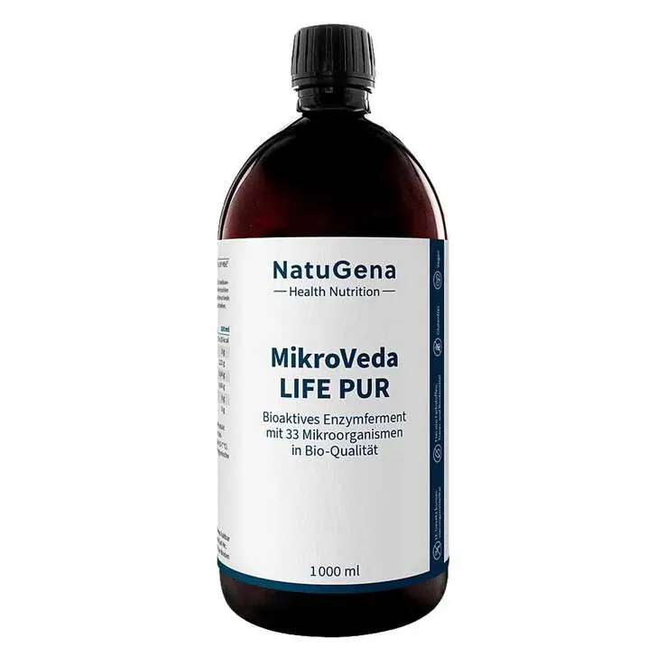Mikroveda Life 33 Bakterienstämme + 20 Kräuter Bio, 1 l