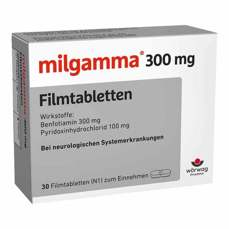 milgamma® 300 mg Vitamin B1 + 100 mg Vitamin B6, 30 St