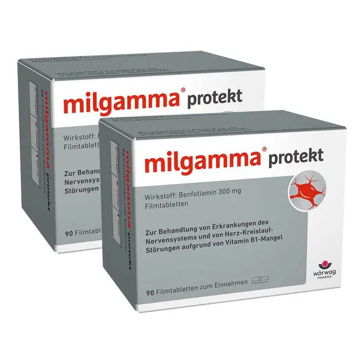 milgamma protekt Vitamin B1 Tabletten, 2x90 St