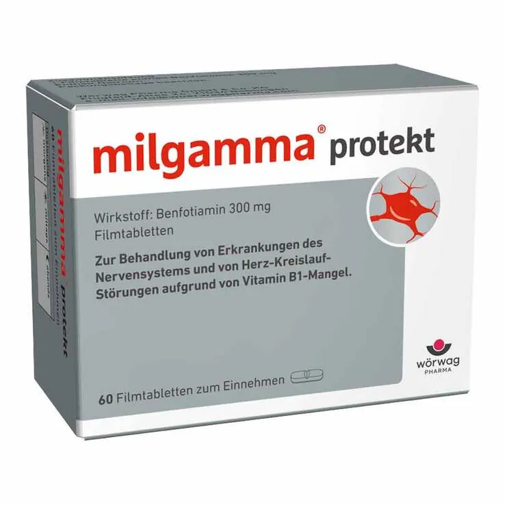 milgamma protekt Vitamin B1 Tabletten, 60 St