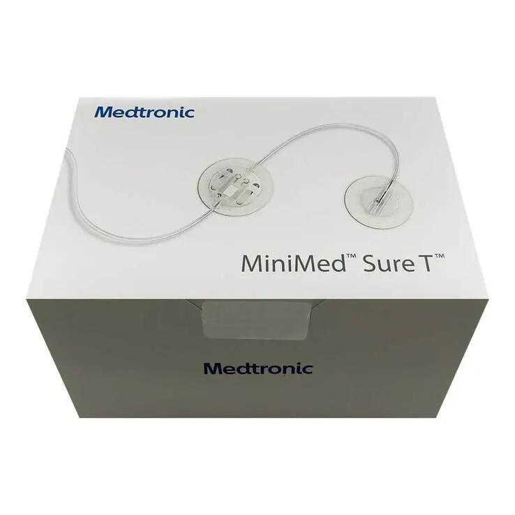 Minimed Sure-T 8 mm 80 cm Infusionsset, 10 St