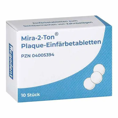 MIRA 2 Ton Plaque Einfärbe Tabletten, 10 St