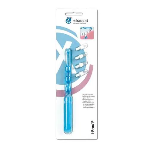 Miradent Spitzbürsten-Kit I-Prox P tra.blau 1H.4B., 1 St