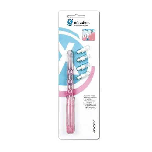 Miradent Spitzbürsten-Kit I-Prox P tra.pink 1H.4B., 1 St