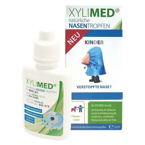 Miradent Xylimed Kid's natürliche Nasentropfen, 22 ml