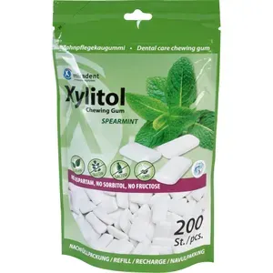 MIRADENTXylitolChewingGumSpearmintRef.200Stück