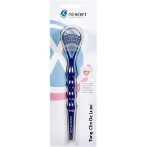 MIRADENTZungenreinigerTong-ClindeLuxeblau1St