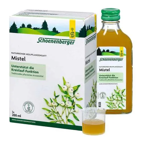 Mistel Saft Schoenenberger Heilpflanzensäfte, 3X200 ml