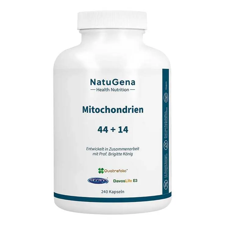 Mitochondrien 44 + 14 Multi-Komplex Kapseln, 240 St