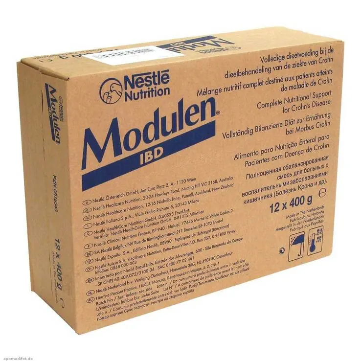 Modulen Ibd Pulver, 12X400 g