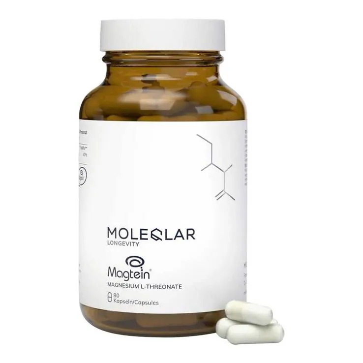 Moleqlar Magtein Magnesium-L-Threonate Kapseln, 90 St
