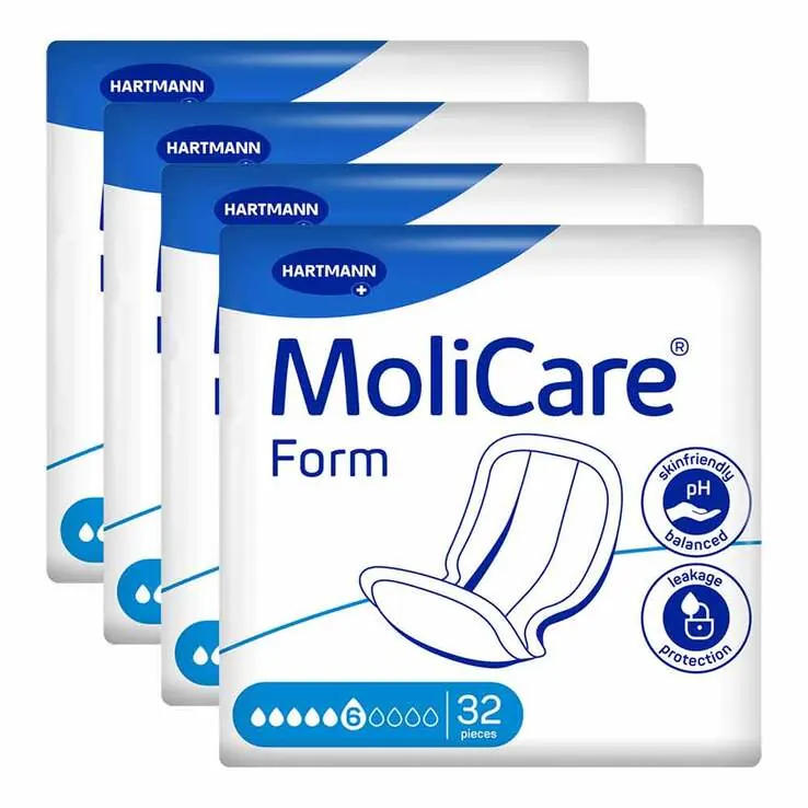 Molicare Form 6 Tropfen, 4X32 St