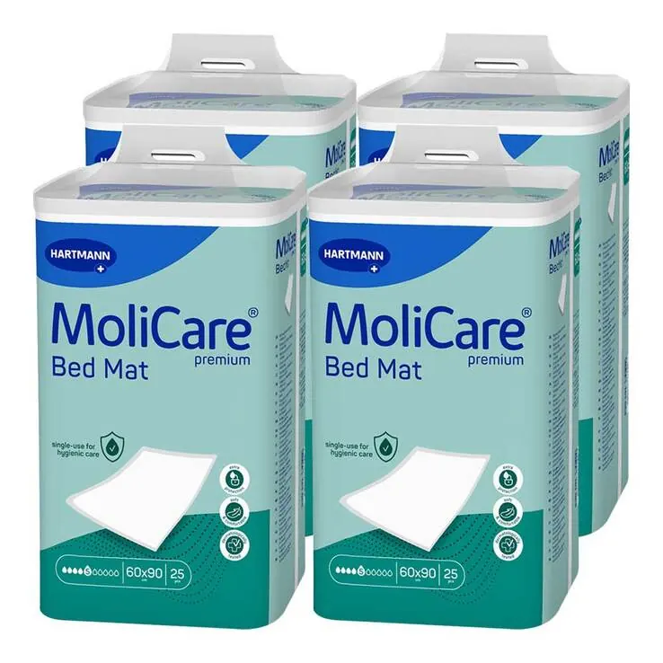 Molicare Premium Bed Mat 5 Tropfen 60x90 cm, 4X25 St