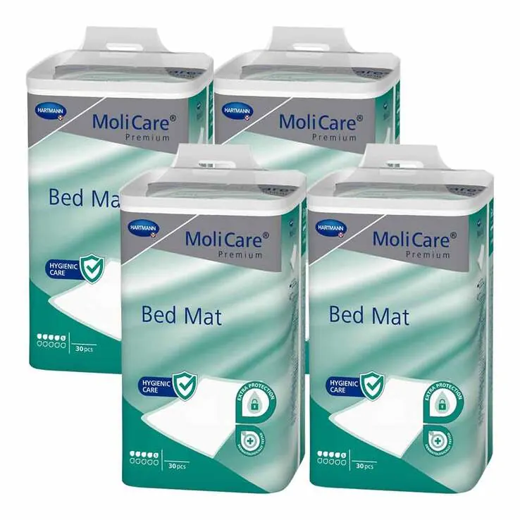 Molicare Premium Bed Mat 5 Tropfen 60x90 cm, 4X30 St