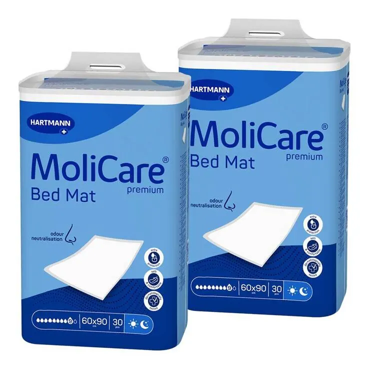 Molicare Premium Bed Mat 9 Tropfen 60x90 cm, 2X30 St