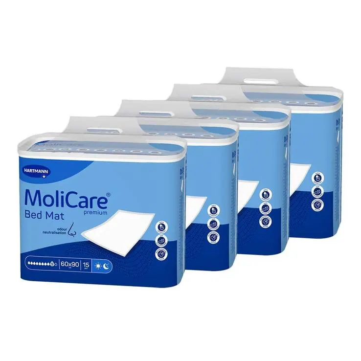 Molicare Premium Bed Mat 9 Tropfen 60x90 cm, 4X15 St