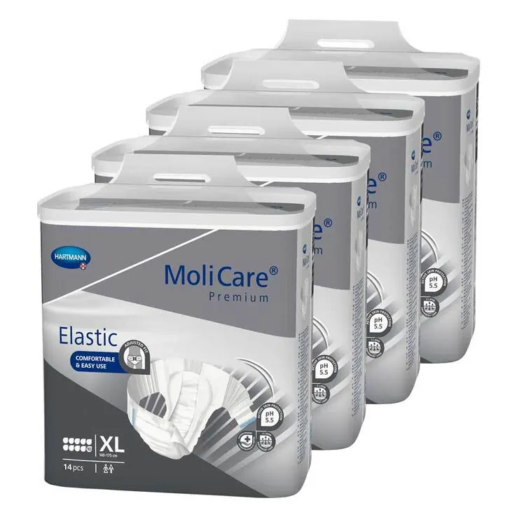 MoliCare® Premium Elastic 10 Tropfen XL, 4X14 St