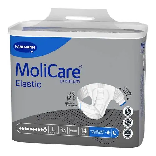 Molicare Premium Elastic Slip 10 Tropfen Größe L, 14 St