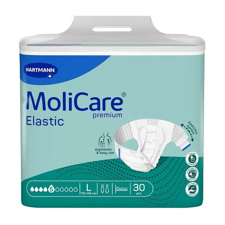 Molicare Premium Elastic Slip 5 Tropfen Größe L, 30 St
