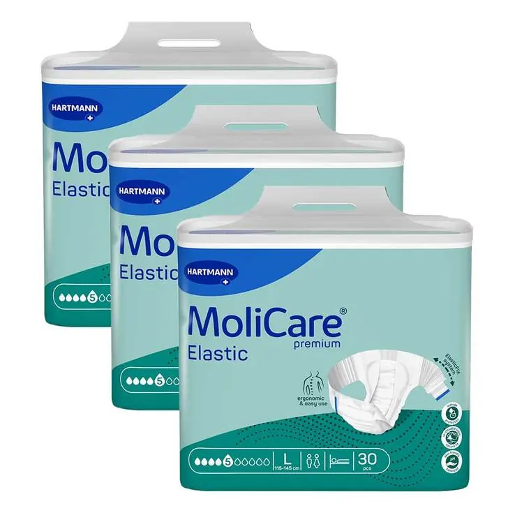 Molicare Premium Elastic Slip 5 Tropfen Größe L, 3X30 St
