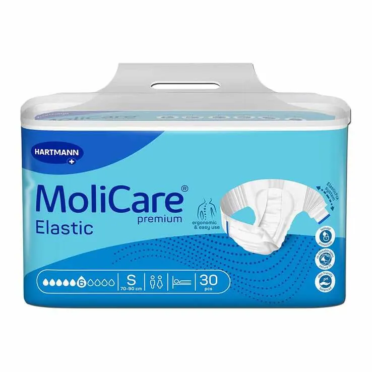 Molicare Premium Elastic Slip 6 Tropfen Größe S, 30 St