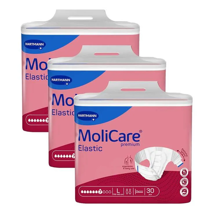 Molicare Premium Elastic Slip 7 Tropfen Größe L, 3X30 St